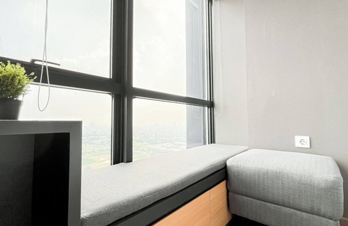 Pinang Apartment | Urban Industrial Touch 1Br Apartment At The Smith Alam Sutera