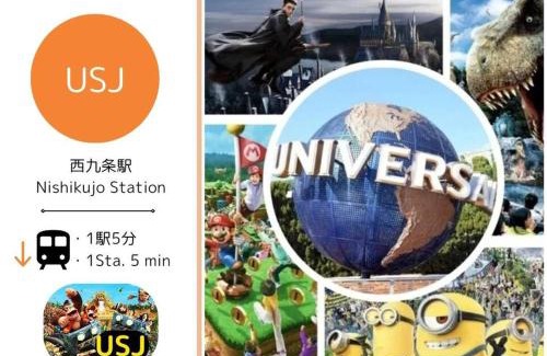 Konohana Apartment | USJまで1駅5分 -201 Residential Hotel Alex - 西九条駅から徒歩4分の好立地