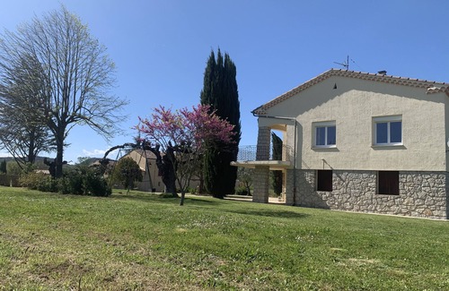 Saint-Sauveur-de-Cruzieres Villa | Vacations south Ardèche, air-conditioned detached house, next to rivers!