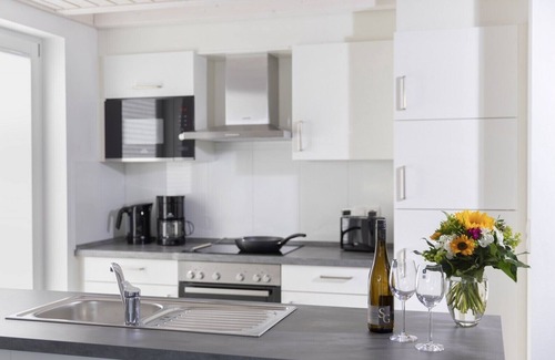 Nordhorn House | Vacation home near the beach with stove, sauna and whirlpool
