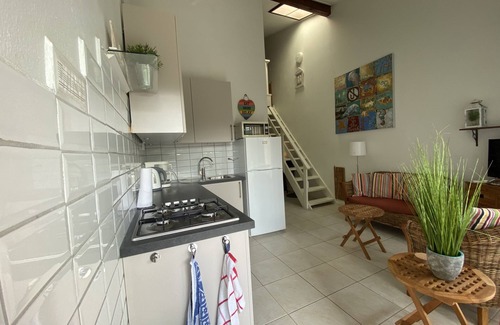 Camacuri Apartment | Vacation home with hotel service in sunny garden with pool, close to beach