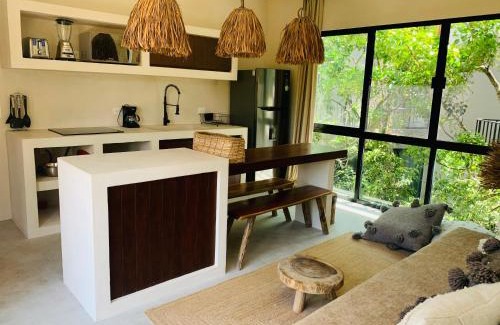 Tulum City Center Apartment | Vida Boho Apart 17 with special fee to access Hotel Bardo
