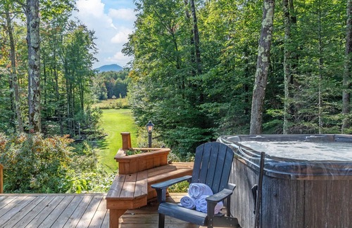 Jay House | View of Jay Peak from the Hot Tub!