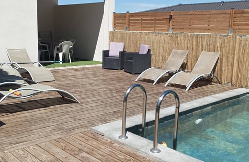Ribaute-les-Tavernes Villa | Villa 6 Personnes Dans le Gard Avec Piscine Privé