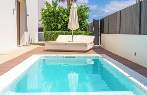 Son Serra de Marina Villa | Villa "Atzur" with Ocean View, Private Garden, Pool, Wi-Fi and Air-Conditioning