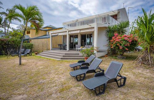 La Saline Les Bains Villa | Villa & Bungalow 'Coco des sables' les pieds dans l'eau
