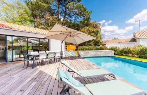 Seignosse Villa | Villa confortable à Seignosse avec piscine privée