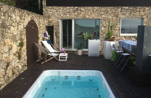 Salcidos House | Villa Encima del mar con Playa, Jardin , Piscina Terrazas y see Sunset