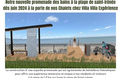 Saint Irenee Villa | Villa et spa - Le coeur de la plage - Charlevoix !