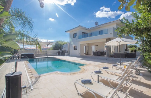Cape Greko Villa | Villa Grace, Exquisite Protaras 4BDR Villa with Private Pool and Hot Tub