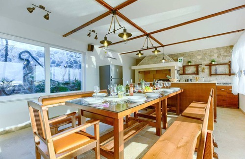 Dvornica Villa | Villa Grand View - 7 bedrooms, private pool, jacuzzi, playground and beaches nearby