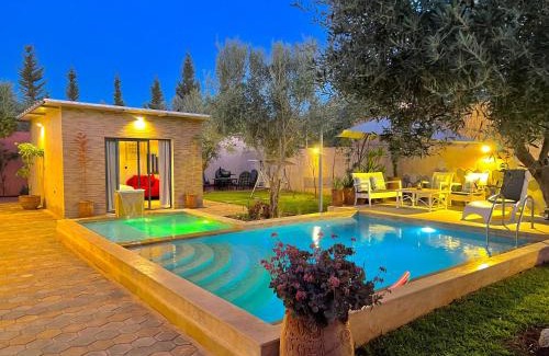 El Aggada Villa | Villa intime et calme avec piscine privée à Marrakech