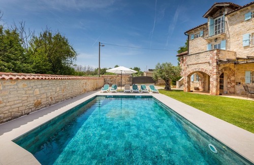 Susnjici Villa | Villa Lamija - beautiful authentic stone villa villa private pool, foosball, darts and billiard