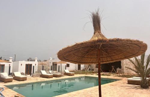 Ghazoua Villa | Villa Madame BABOUCHE - Maison Beldi avec piscine