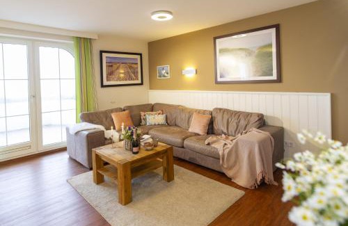 Wangerooge Apartment | Villa Marina 2 - Strandkorb mit Meerblick