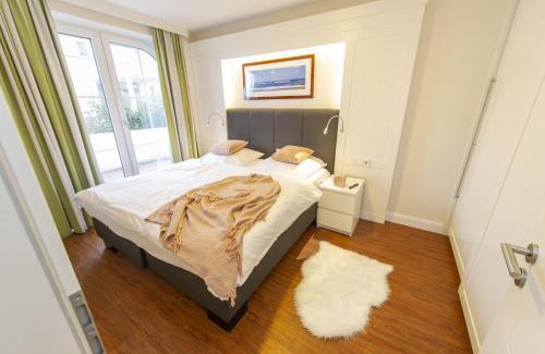 Wangerooge Apartment | Villa Marina 2 - Strandkorb mit Meerblick