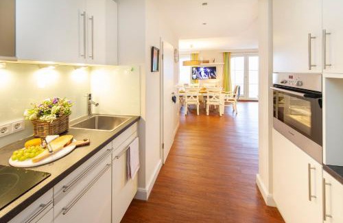 Wangerooge Apartment | Villa Marina 2 - Strandkorb mit Meerblick