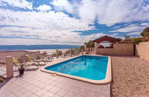 Ruskamen Villa | VILLA MASLINA, with private 32m2Pool, panoramic views on 100km coastline, 12 pax