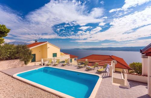 Ruskamen Villa | VILLA MASLINA, with private 32m2Pool, panoramic views on 100km coastline, 12 pax