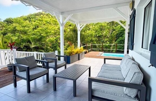 Le Marin Villa | Villa Migaline, breathtaking view of the bay