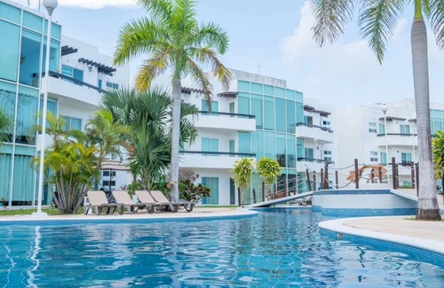 Cancun Apartment | Villa Nikté Cancún a 20 Minutos del Aeropuerto ¡te Encantará su Piscina!