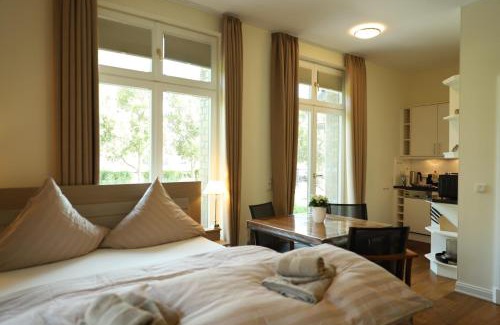 Hohe Dune Apartment | Villa Schmidt Apartments - Strandhaus direkt am Meer mit Sauna, Sport und Dünengarten I