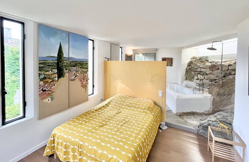 Hyeres City Centre Villa | "Villa St-Pierre" extraordinary sea view, private pool