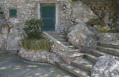 Marina Grande Villa | Villa storica 1920 Con giardino di limoni e palme con vista sul mare