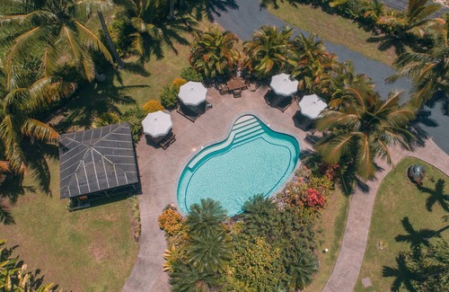 Arorangi Villa | Villa TAI entire top floor of huge 'colonial style' homestead with amazing views