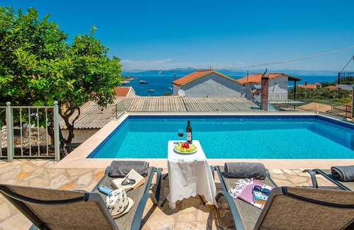 Gaios House | Villa The Antonis: Stunning sea views, A/C, in Gaios Paxos