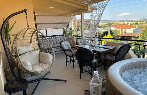Thermaikos Apartment | Villa Vaso with jacuzzi