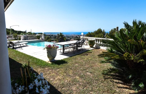 Le Cannet Villa | Villa vue mer Exceptionnelle Hauteur de la Californie de Cannes