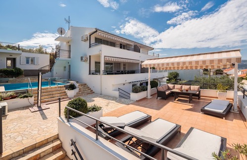 Seget Vranjica Villa | Villa with private swim pool, 40 meters from the sea