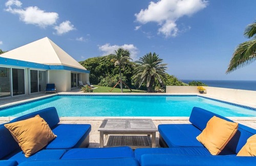 Cane Bay House | Villa Woo - 3BR with 180-degree ocean views!