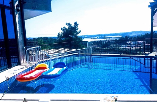 Manavgat Villa | villa15 Lodge, 5BR/5.5BA/Pool/Gym/Sauna/Alfresco Dining & Beach Access