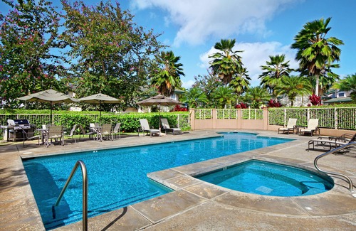 Princeville Condo | Villas of Kamalii 35: Cozy Condo w/AC, Shared Pool/Spa