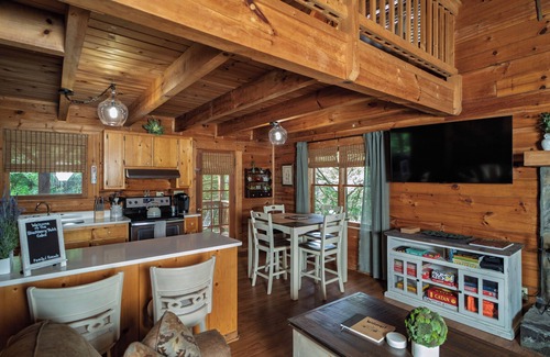 Warm Springs Cabin | Visit Blackberry Patch and come see Callaway's Fantasy in Lights - Fiber Wifi