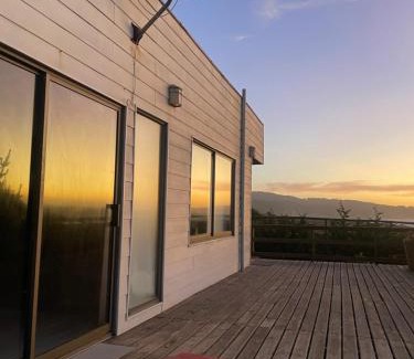 Pelluhue Apartment | vista al mar curanipe cabaña/casa