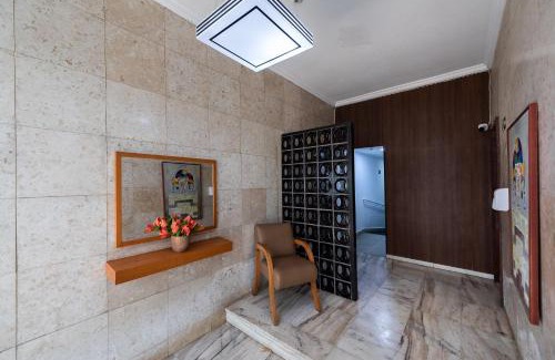 Santos Apartment | ViSTA MAR GONZAGA com Wi-Fi e Enxoval