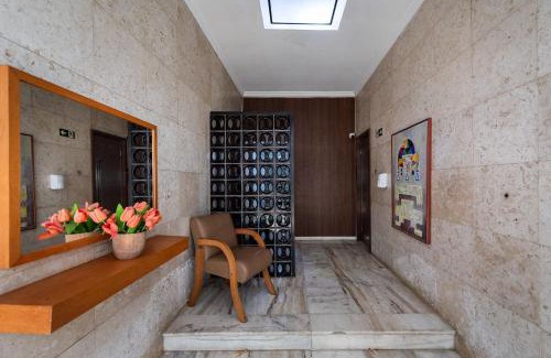 Santos Apartment | ViSTA MAR GONZAGA com Wi-Fi e Enxoval