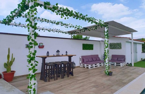 Cogollos de Guadix House | Vivienda Turistica "El Coberteras" with private swimming pool, fireplace, barbecue.