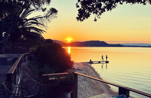 Vourvourou House | Vourvourou Beachfront house with amazing view of Diaporos Island