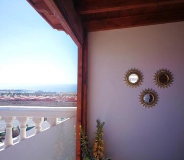Caleta de Fuste Villa | VV 'VALDECONCHA', piscina climatizada privada y vistas al mar