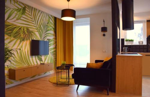 Koszalin Apartment | W&K Gold Suite - Parking w garażu, Faktura VAT, Klimatyzacja, 5 min od dworca