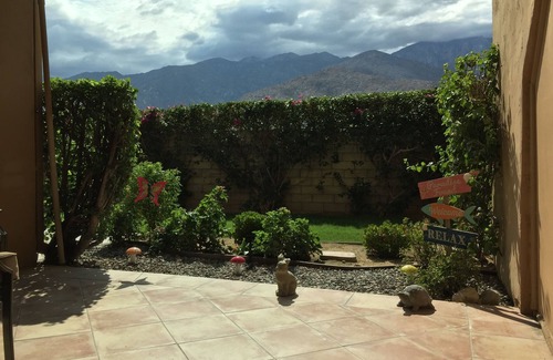 Twin Palms Condo | Walk-able Restaurants & Shopping, Pool, Parking, View, Spa, Tennis, pickleball