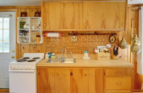 Port Austin Apartment | Walk to Beach Access! Chic Port Austin Studio