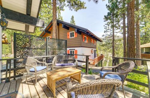 Incline Village House | Walk to Diamond Peak Luxe Chalet with Mtn-View Deck