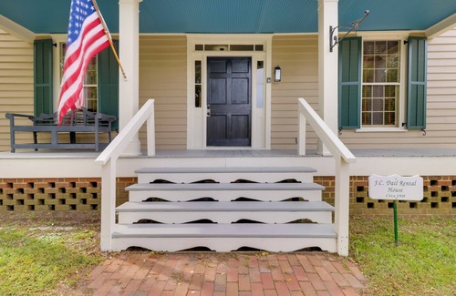 Edenton House | Walk to Downtown: Historic Home in Edenton’s Heart