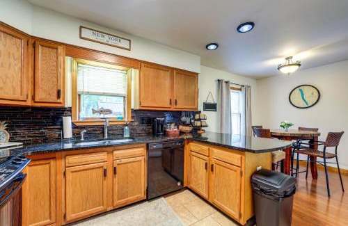 Auburn House | Walk to Owasco Lake Auburn Home with Hot Tub