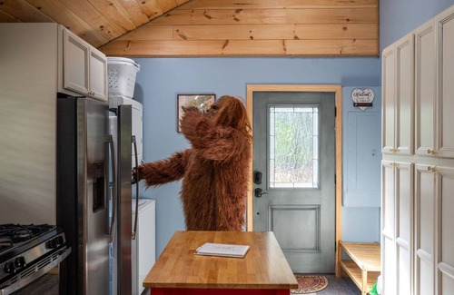 Lake Luzerne-Hadley House | Walkable ADK: Riverfront, Dock, Golf, Ski, Hot Tub, Pets - The Hummingbird Camp